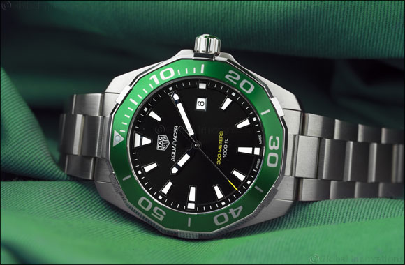 Tag Heuer Launches Limited Edition Green Aquaracer in the Kingdom