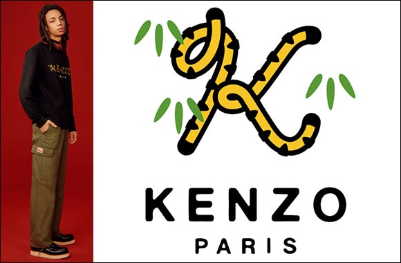 KENZO x Nigo Tiger Tail Relaxed T-shirt, Men's Fashion, Tops