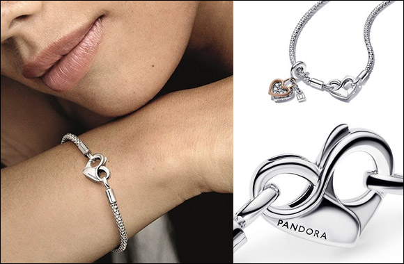 Pandora Moments Studded Chain Bracelet