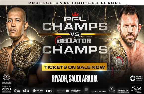 RIYADH SEASON ANNOUNCES PFL CHAMPIONS VS. BELLATOR CHAMPIONS TICKETS ON SALE TODAY