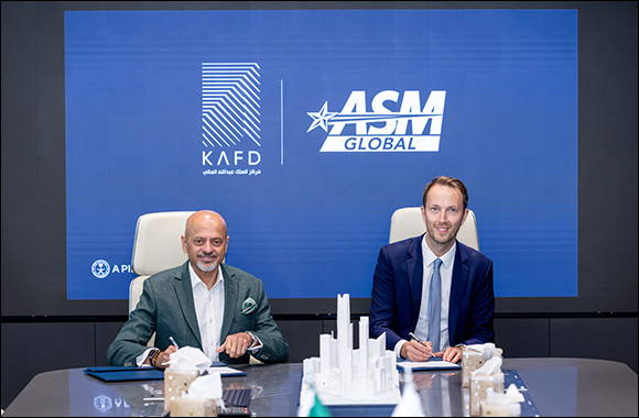 Asm Global Appointed Managers of kafd Conference center in Riyadh, Saudi Arabia