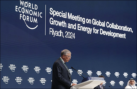 Bill Gates & WHO chief in Riyadh for High-Level Dialogue Sessions