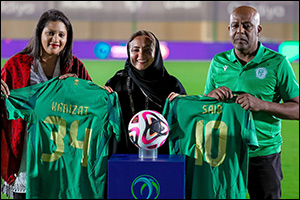 CAF VP joins SAFF for Saudi Women's Premier League fixture