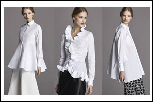 White Shirt: CH Carolina Herrera FW15 White Shirt Collection
