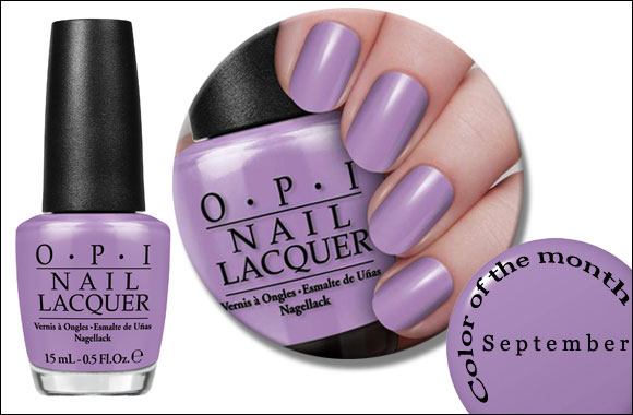September color of the month: OPI's ‘do you lilac it' shade