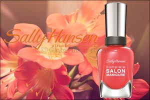 SALLY HANSEN presents the COLOR of the MONTH: Complete Salon Manicure “Kook a Mango”