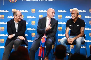 Gillette Announces Global Partnership with Futbol Club Barcelona