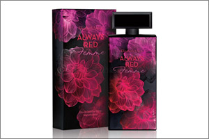 ALWAYS RED FEMME New Fragrance by Elizabeth Arden