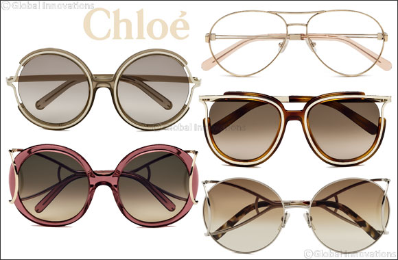 Chloé eyewear - Vintage shapes, retro styles, with '70s appeal.