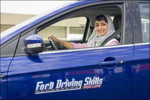 Ford and Effat University Further Women Empowerment Efforts with Global Debut of Ford Driving Skills for Life for Her in Saudi Arabia on International Women's Day
