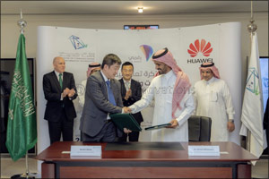 Saudi Arabia's Ministry of Communications and Information Technology and Huawei sign new MoU