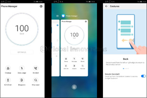 EMUI 9 provides a superior user experience with FullView Display and fingerprint