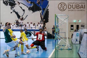 Sheikh Mansoor Bin Mohammed crowns Saudi Driving School as NAS Futsal Champions'