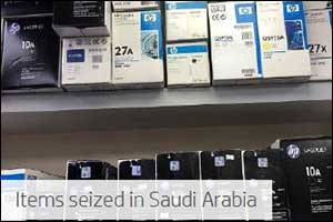 HP Seizes Thousands of Counterfeit Products  in Saudi Arabia