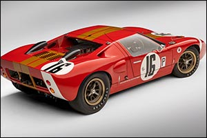 Ford GT Alan Mann Heritage Edition Celebrates Experimental GT Race Car Prototypes from 1966 at Chicago Auto Show