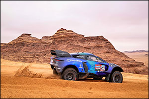 Chicherit Fights back with Superb Win  as Rain hits Dakar Rally