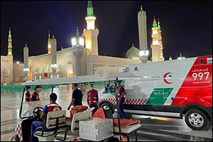Indonesian Pilgrim saved in Madina
