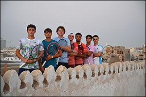 Young ATP Next Gen Stars visit Jeddah's Old Town ahead of history-making first tennis event for Saudi Arabia
