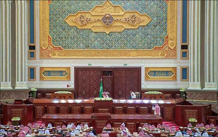 On Behalf of Custodian of the Two Holy Mosques, HRH Crown Prince Inaugurates 2nd Year of 9th Session of Shura Council