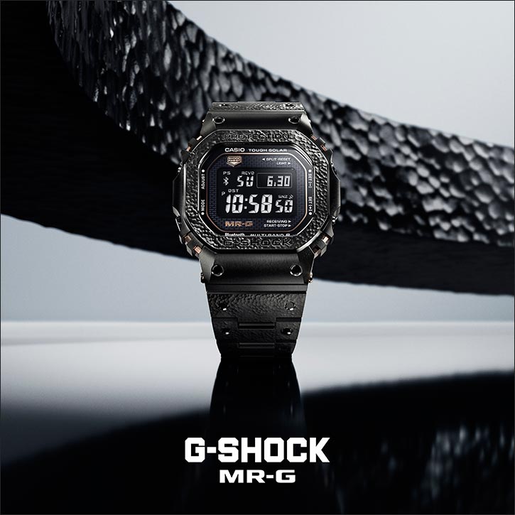 CASIO introduces a new limited edition Hammered heritage model, the New MRG-B5000HT — A Masterpiece of Japanese Craftsmanship