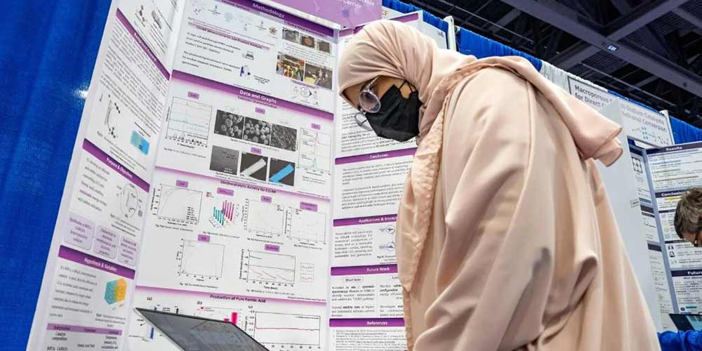 Saudi Students Showcase Research Projects to Sponsors and Media at ISEF 2026