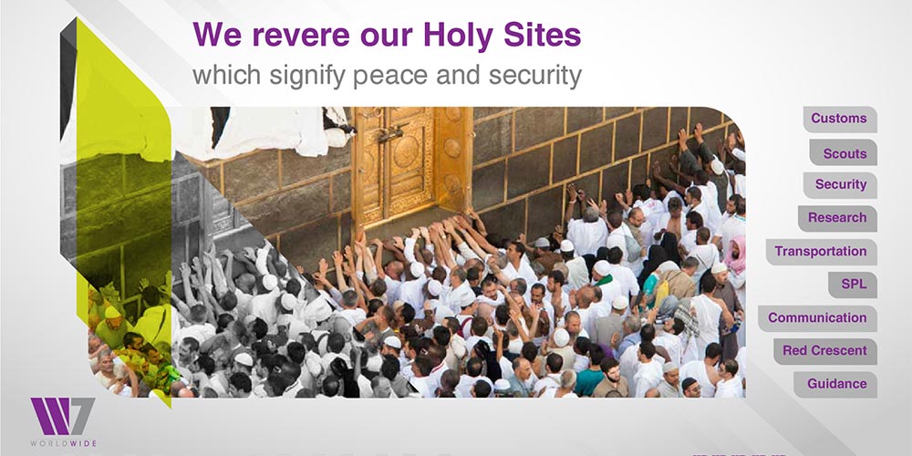 Knights of Hajj— a visual piece documenting the Kingdom's efforts during Hajj