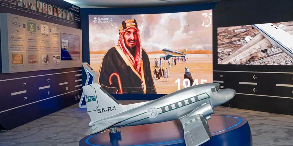 Civil Aviation Museum Showcases Saudi Arabia's Aviation Heritage Using Advanced Interactive Technologies