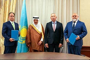Kazakh Deputy Prime Minister Meets IsDB Group Chairman