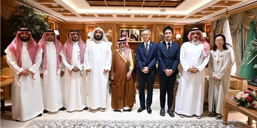Imam Mohammad Ibn Saud Islamic University President, Japan's Ambassador Discuss Academic, Research Cooperation