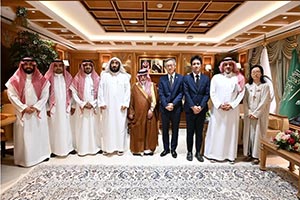 Imam Mohammad Ibn Saud Islamic University President, Japan's Ambassador Discuss Academic, Research Cooperation