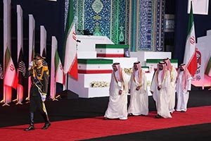 Vice Foreign Minister Conveys Saudi Leadership's Condolences to Iranian President on Passing of Former Supreme Leader