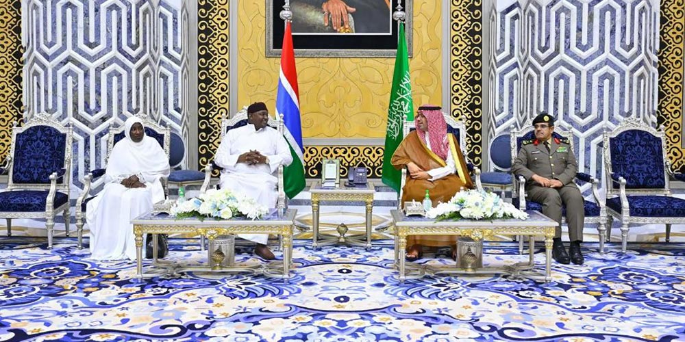 Gambian President Departs Jeddah