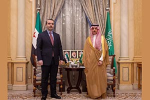 Foreign Minister Receives Syrian Counterpart