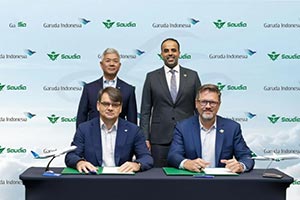 Saudia, Garuda Indonesia Sign MoU to Expand Strategic Commercial Partnership