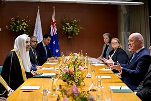 Governor-General of New Zealand Meets MWL Secretary-General