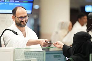 Passports Directorate Welcomes Umrah Pilgrims at Saudi Ports