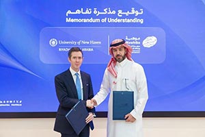 Mawhiba and the University of New Haven Sign Memorandum of Understanding to Support Gifted Students