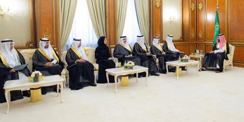 On Behalf of the Custodian of the Two Holy Mosques, HRH the Crown Prince Witnesses Oath-Taking of Newly Appointed Ambassadors