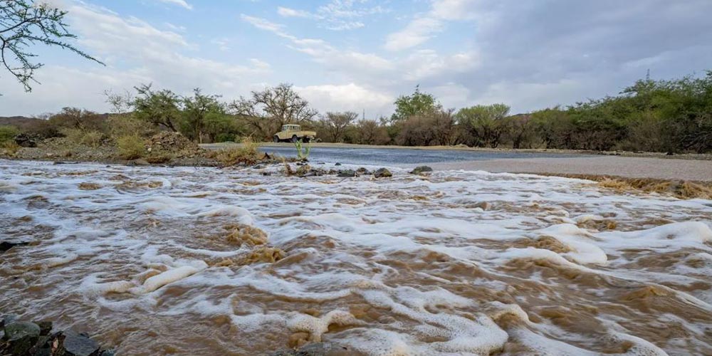 Rainfall Enhances Al-Baha Region's Summer Scenery