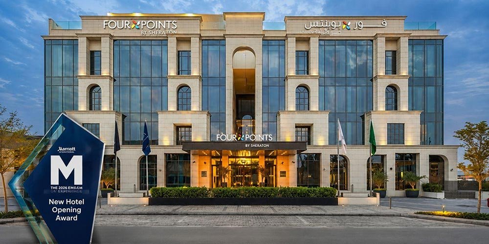 Four Points by Sheraton Riyadh - King Abdulaziz Road Receives Marriott International's 2026 EMEA New Hotel Opening Award
