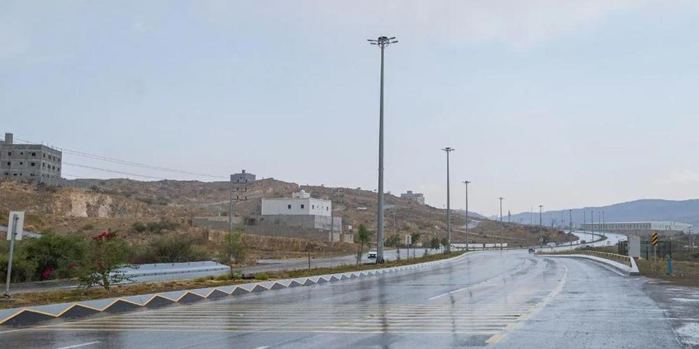Rainfall in Al-Baha Region