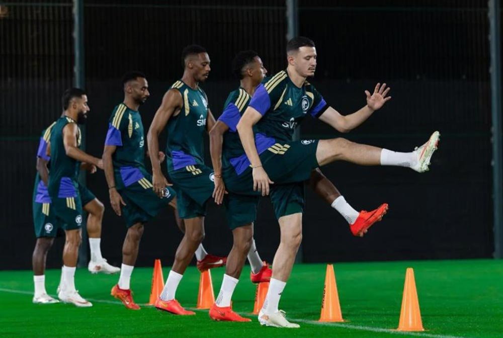 Saudi National Team Continues Preparations for Gulf Cup Opener against Kuwait