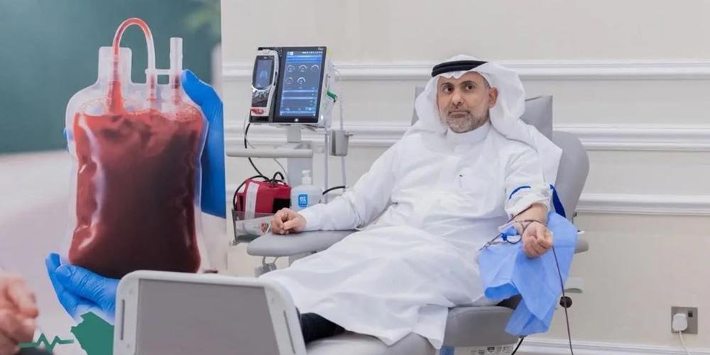 Health Minister Participates in Annual National Blood Donation Campaign