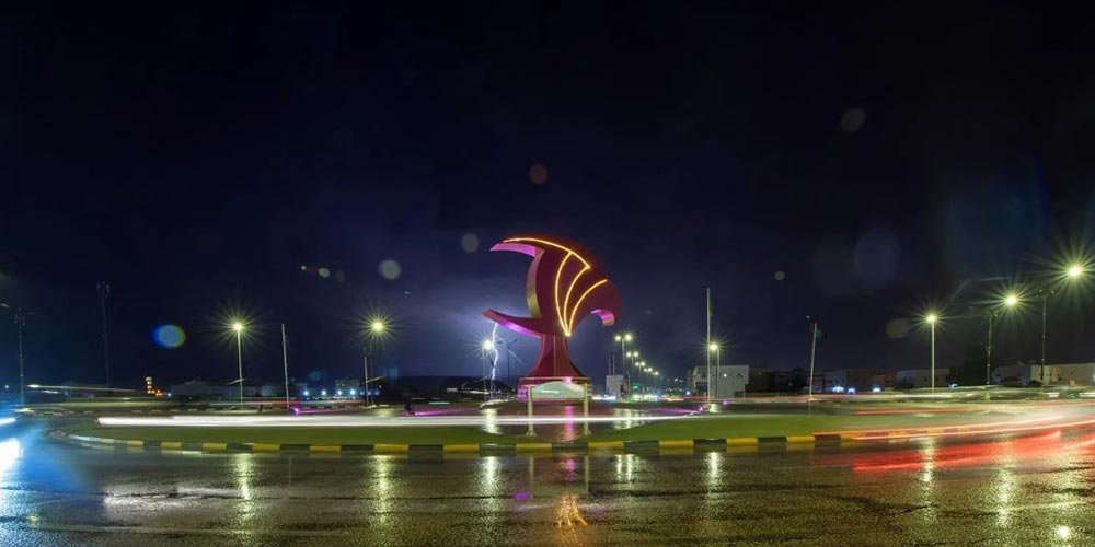 Moderate Rainfall in Sakaka