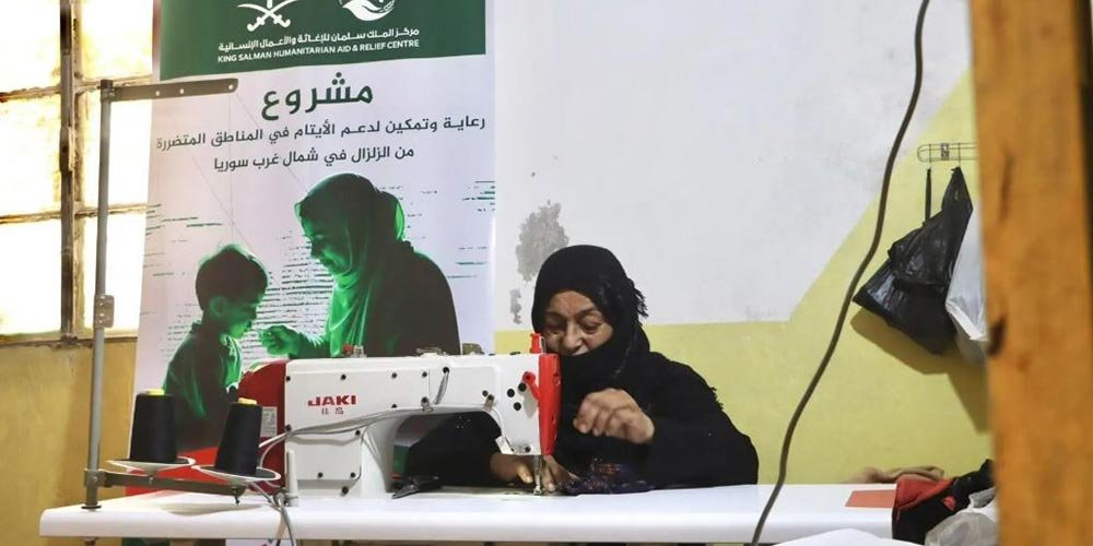 KSrelief Concludes Orphan Care, Economic Empowerment Project in Earthquake-Hit Northwest Syria