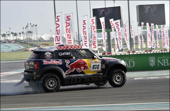Sheikh Nahayan flags off super stage to launch 25th Abu Dhabi Desert Challenge