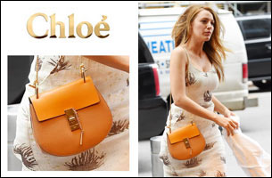 Blake Lively wearing Chloe!