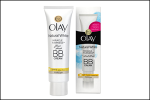 Fairer and more Flawless Skin in Just One Touch NEW Olay Natural White Miracle Fairness™ BB Cream